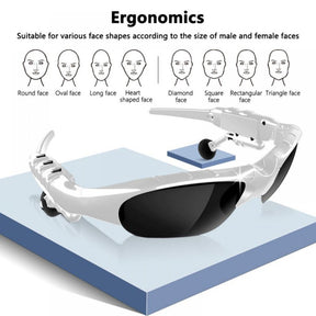 Wireless Bluetooth Sunglasses with Headset